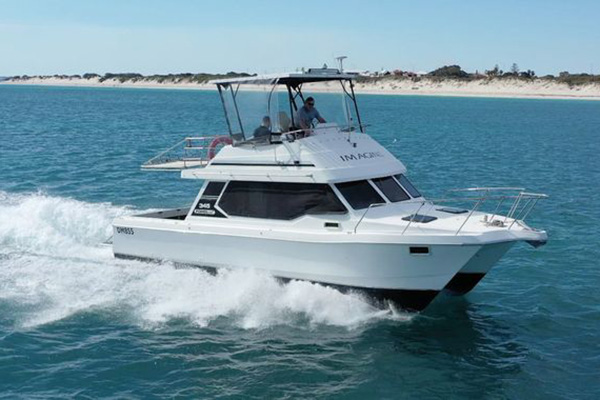 Power Catamaran boat